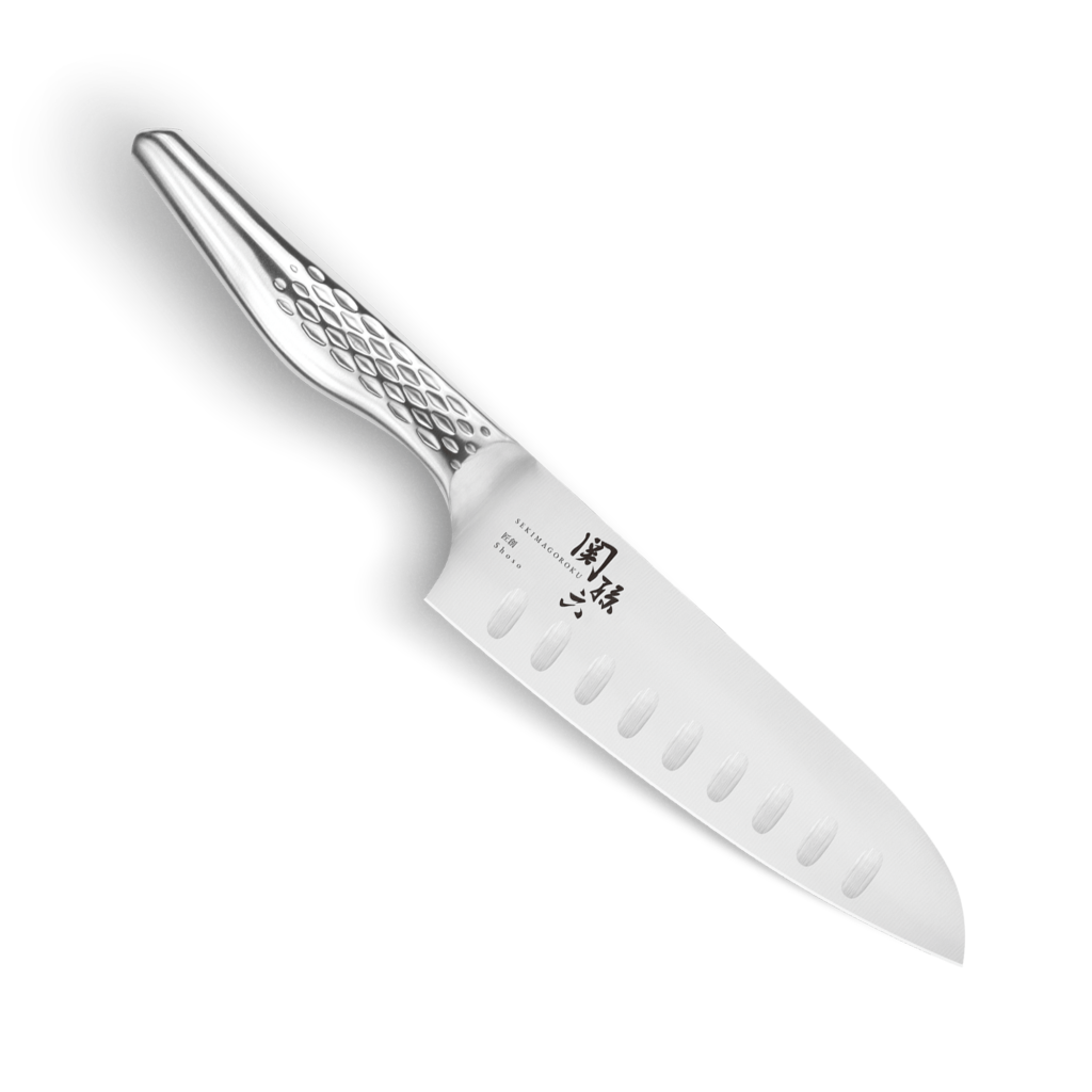 KAI Shoso Santoku met groeven 16,5 cm