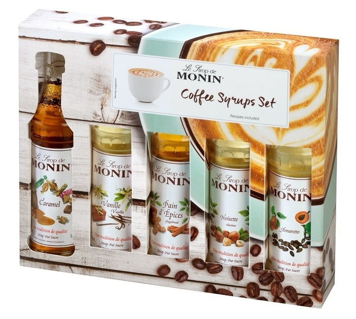 Coffee syrups set