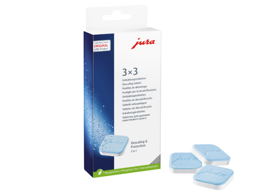 JURA Ontkalkingstabletten - 3x3 st