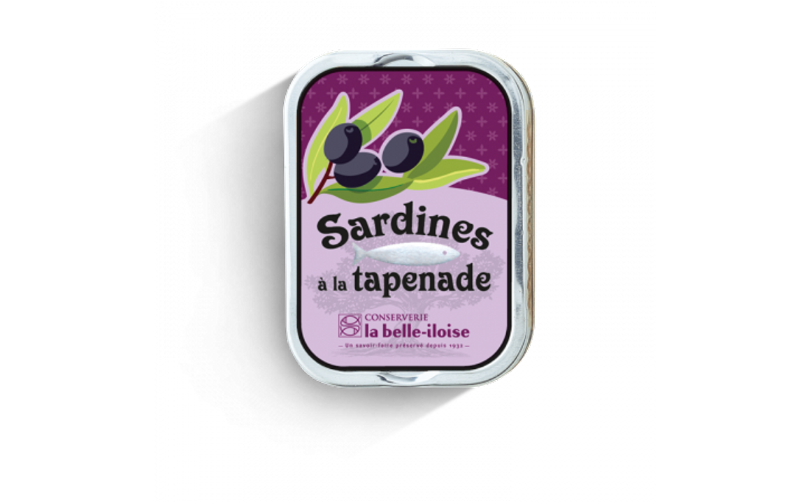 Sardines met tapenade